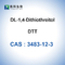 Polvo bioquímico los reactivo DL-Dithiothreitol de DTT CAS 3483-12-3